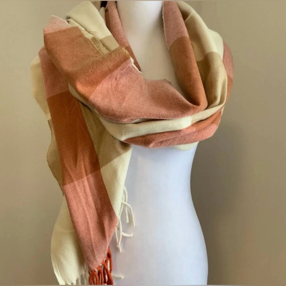 Gap long multi color scarf